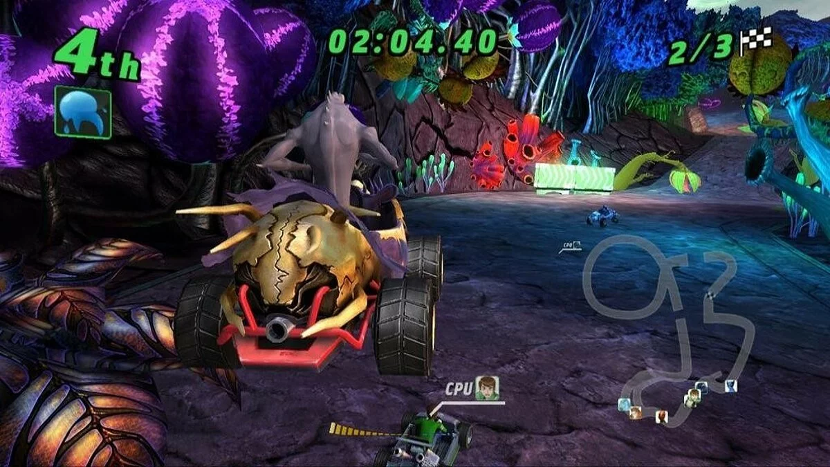 Скриншоты из Ben 10: Galactic Racing / Картинка 52