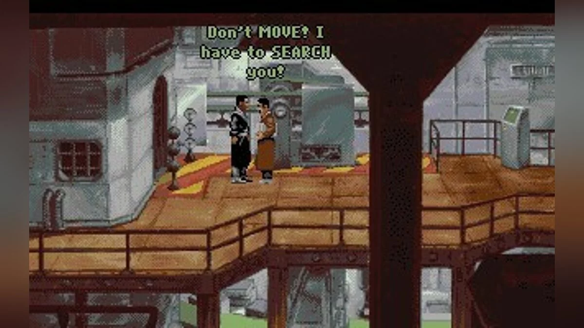 Скриншоты из Beneath a Steel Sky / Картинка 25