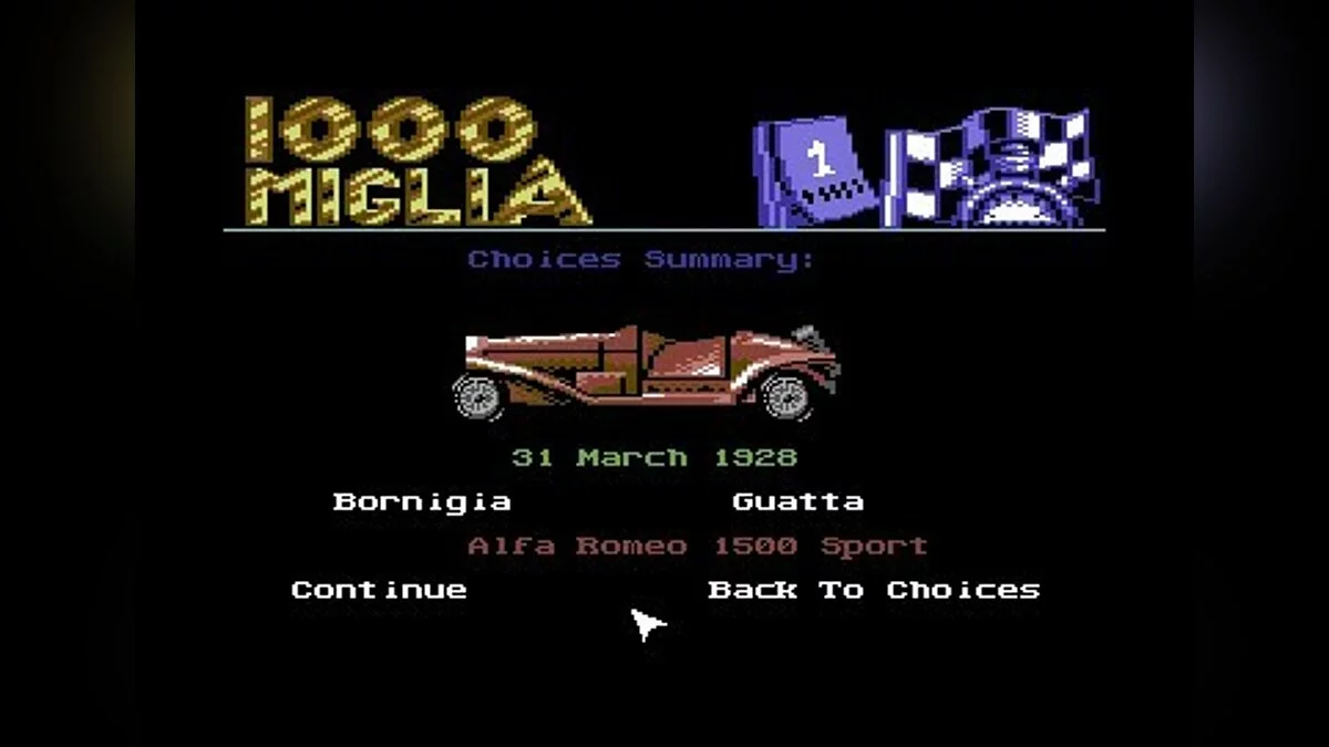 Скриншоты из 1000 Miglia / Картинка 16