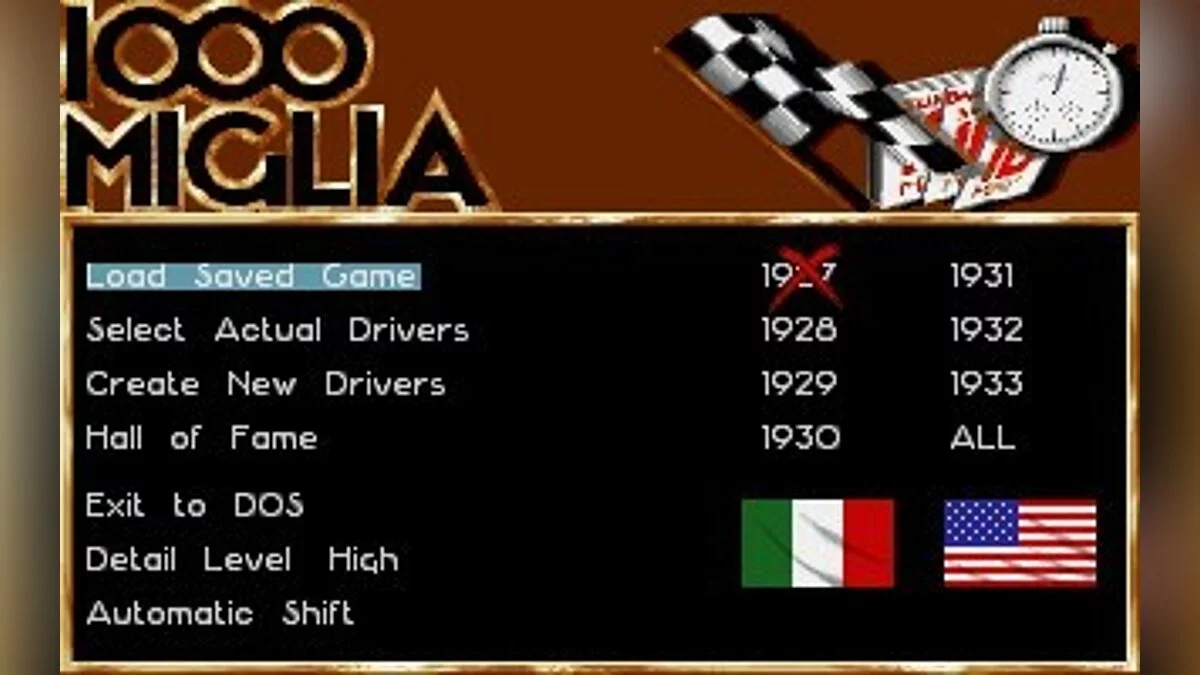 Скриншоты из 1000 Miglia / Картинка 25