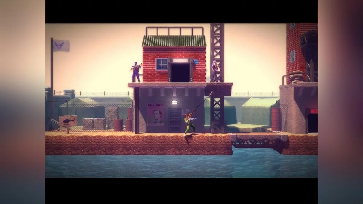 Скриншоты из Bionic Commando Rearmed / Картинка 76