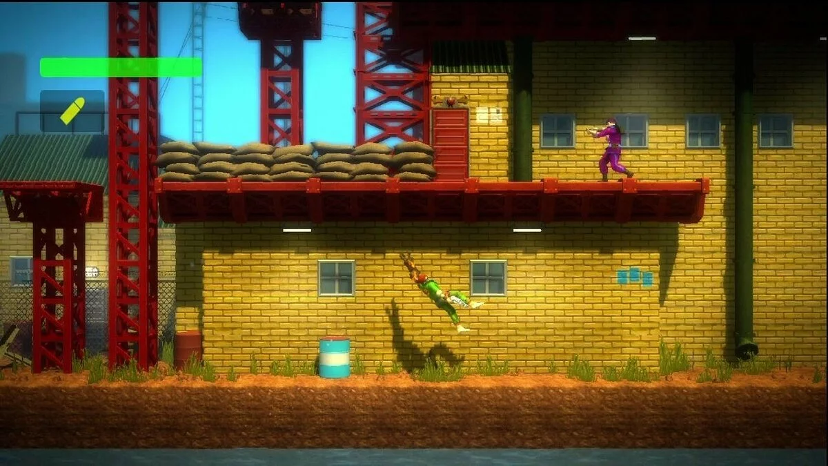 Скриншоты из Bionic Commando Rearmed / Картинка 121