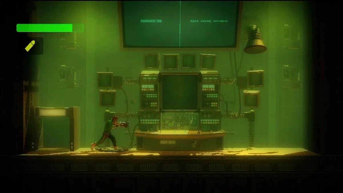 Скриншоты из Bionic Commando Rearmed / Картинка 123