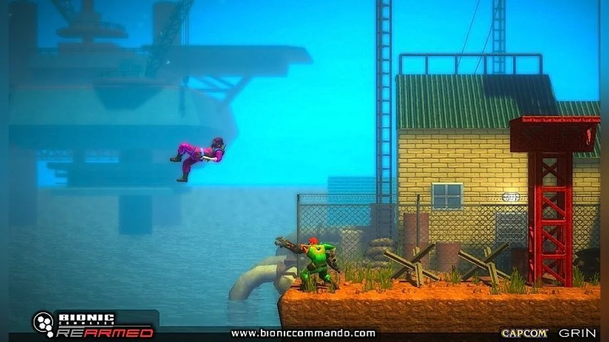 Скриншоты из Bionic Commando Rearmed / Картинка 54