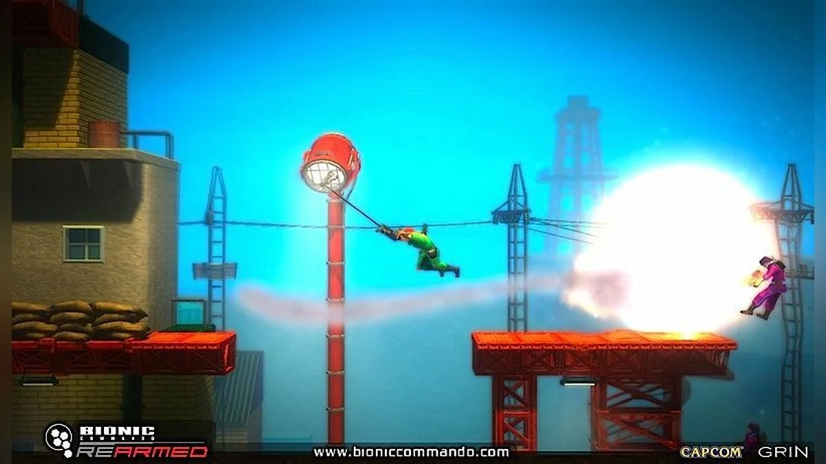 Скриншоты из Bionic Commando Rearmed / Картинка 58