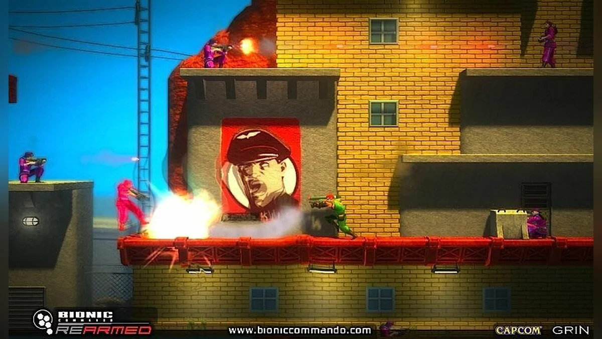 Скриншоты из Bionic Commando Rearmed / Картинка 61