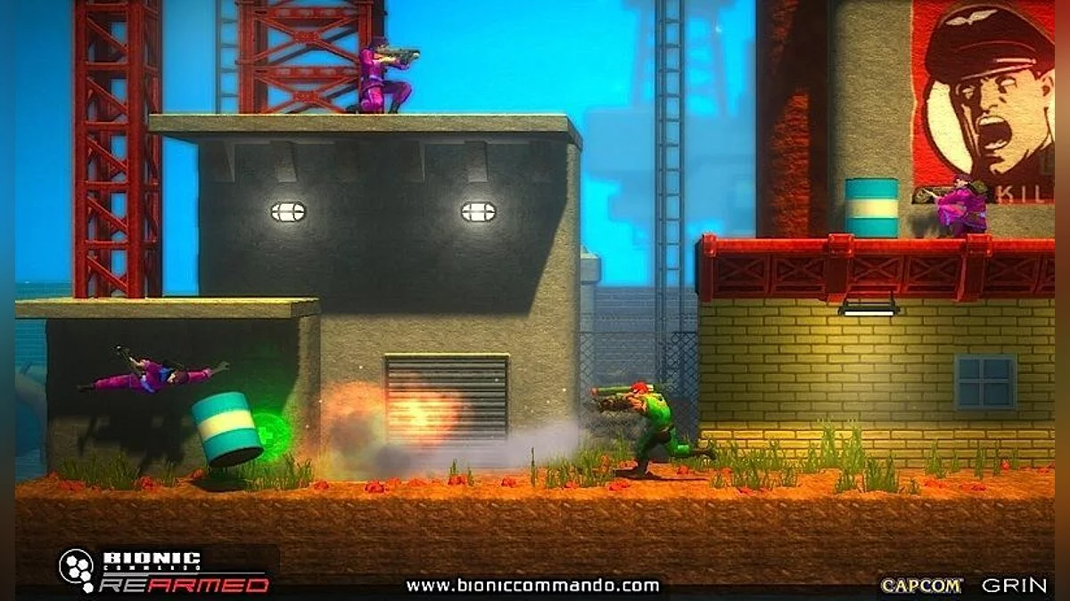 Скриншоты из Bionic Commando Rearmed / Картинка 62