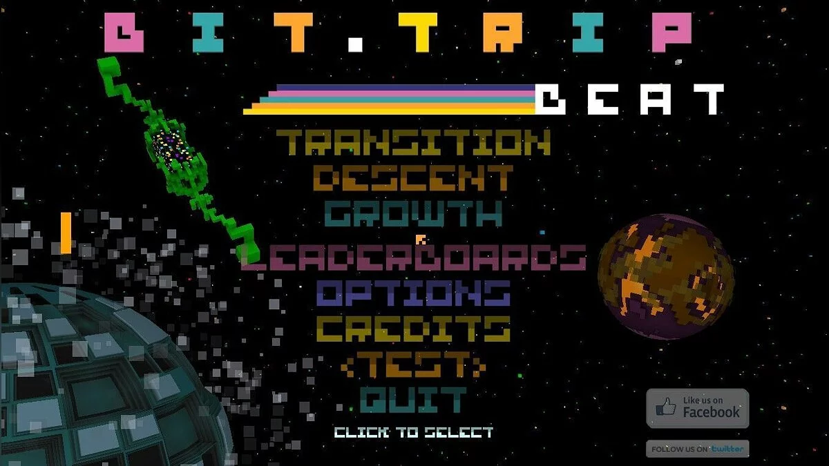 Скриншоты из Bit.Trip Beat / Картинка 2
