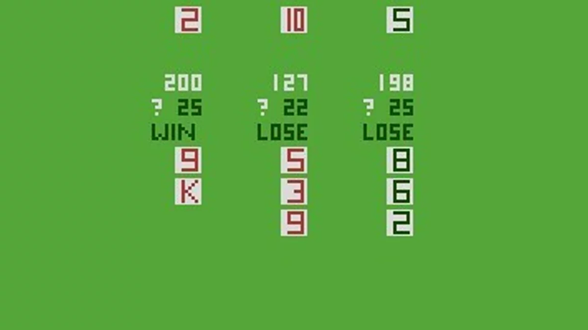 Скриншоты из Blackjack / Картинка 13