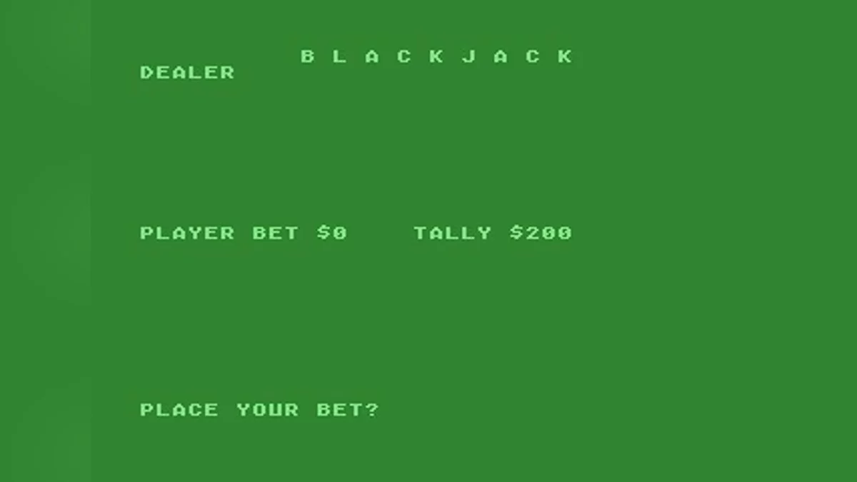 Скриншоты из Blackjack / Картинка 17