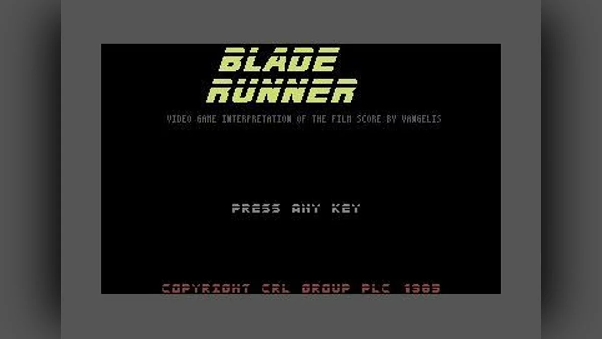 Скриншоты из Blade Runner / Картинка 1