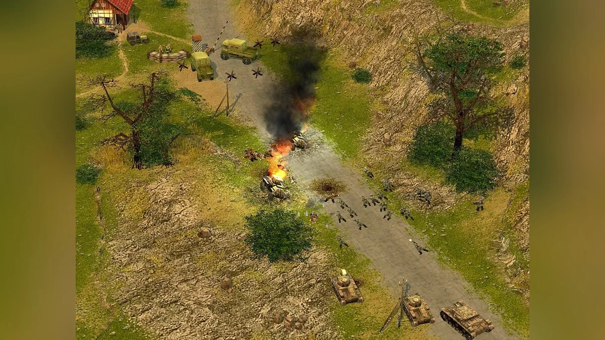Скриншоты из Blitzkrieg 2 / Картинка 15