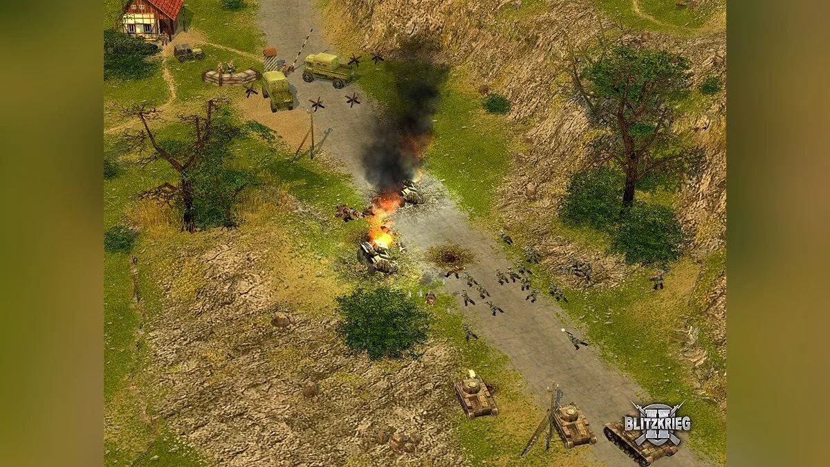 Скриншоты из Blitzkrieg 2 / Картинка 31