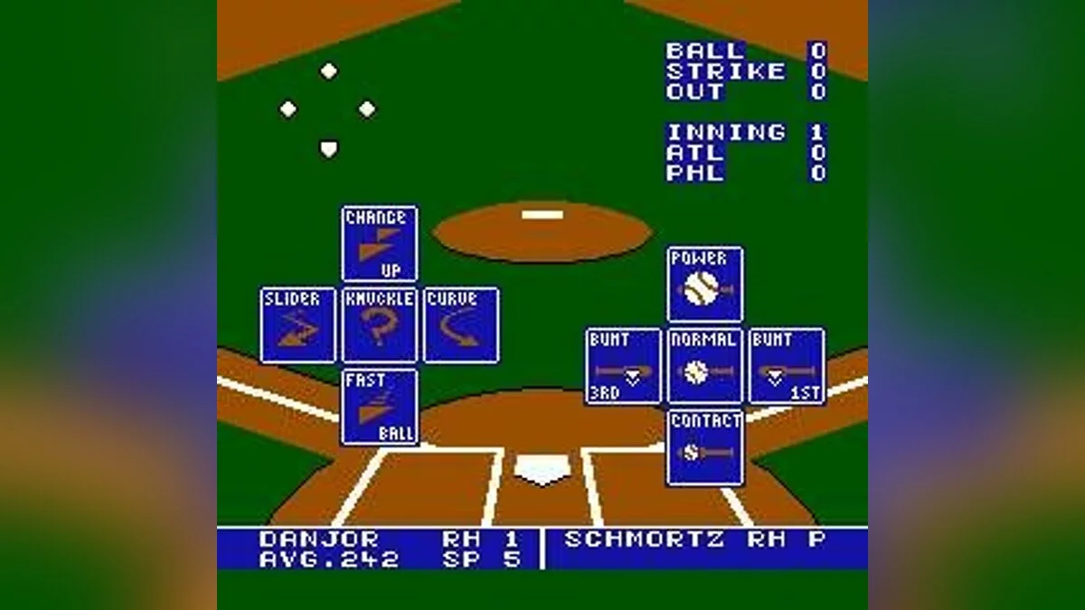 Скриншоты из Bo Jackson Baseball (1991) / Картинка 10