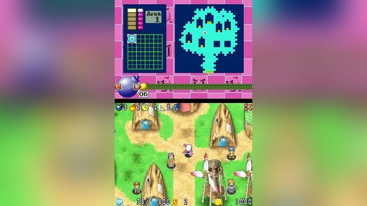 Скриншоты из Bomberman Story DS / Картинка 1