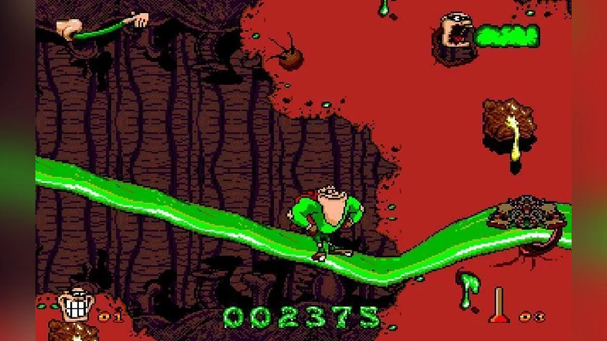 Скриншоты из Boogerman: A Pick and Flick Adventure / Картинка 7