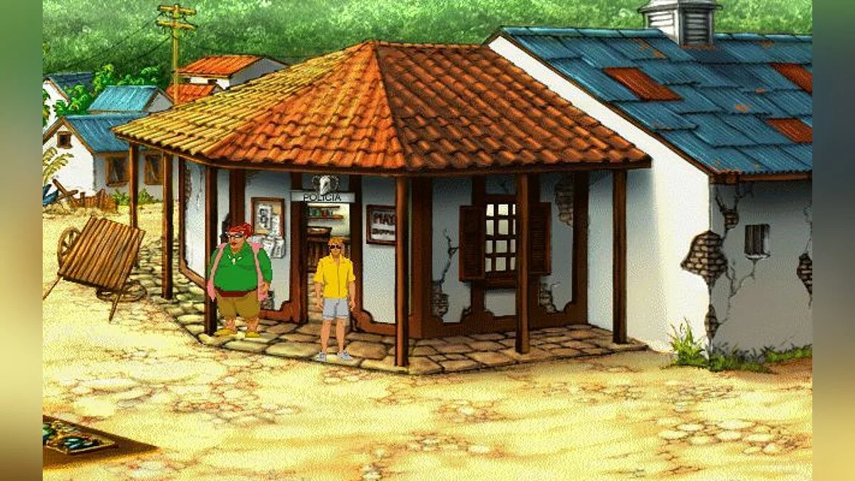 Скриншоты из Broken Sword 2: The Smoking Mirror / Картинка 26