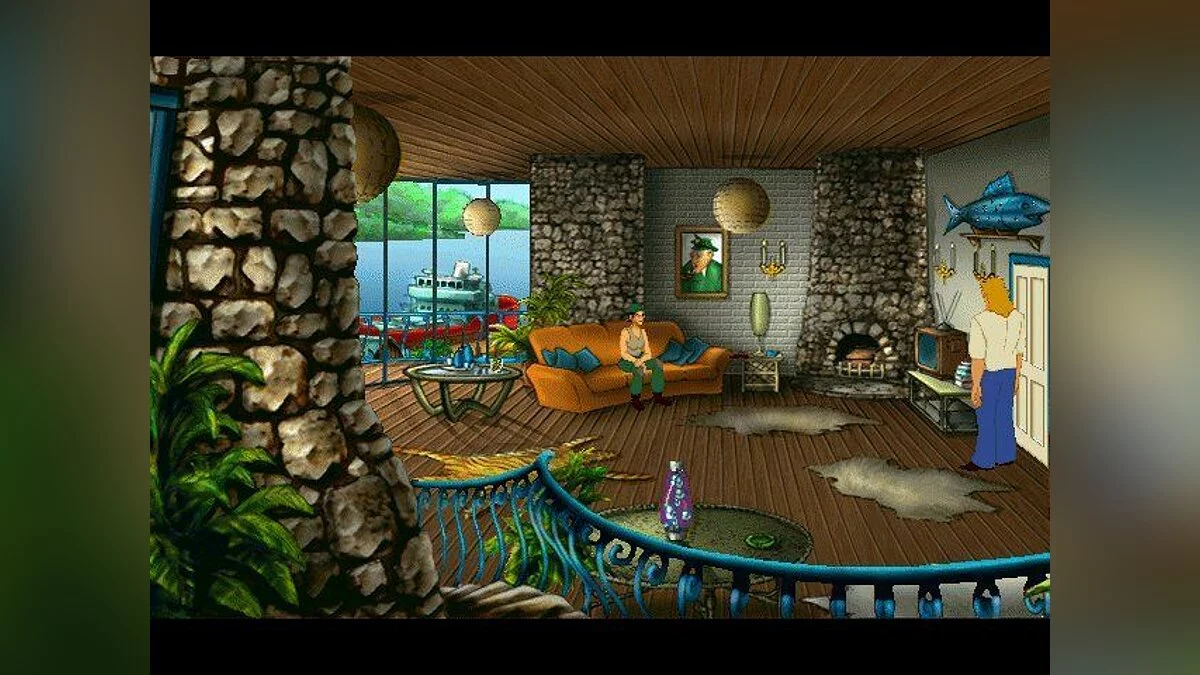 Скриншоты из Broken Sword 2: The Smoking Mirror / Картинка 27