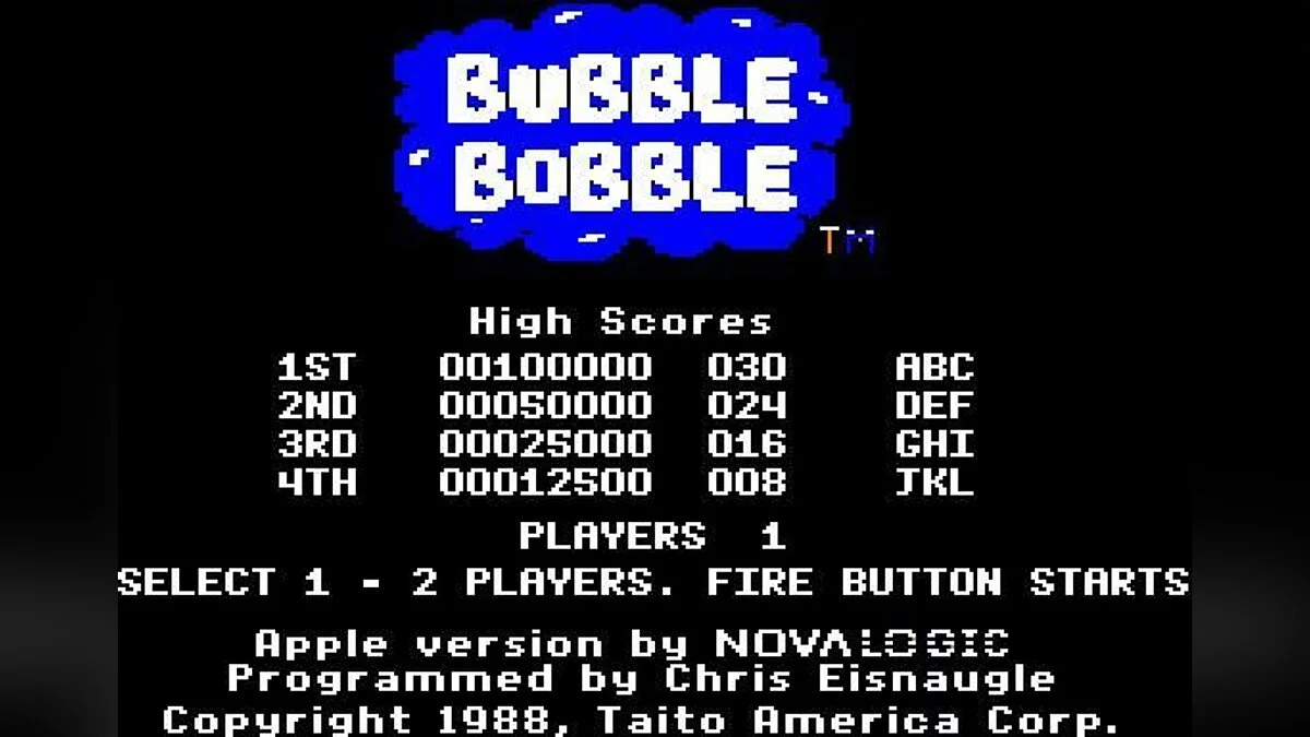 Скриншоты из Bubble Bobble / Картинка 21