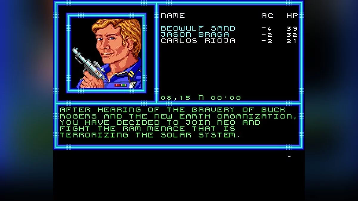 Скриншоты из Buck Rogers: Countdown to Doomsday (1990) / Картинка 11