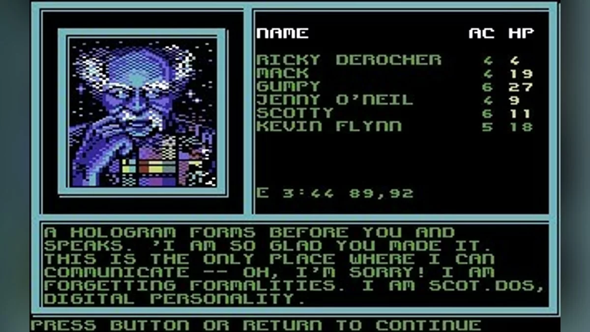 Скриншоты из Buck Rogers: Countdown to Doomsday (1990) / Картинка 31