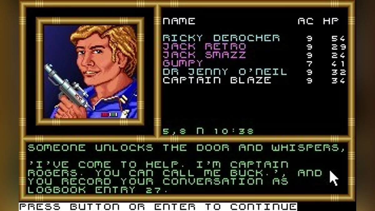 Скриншоты из Buck Rogers: Countdown to Doomsday (1990) / Картинка 55
