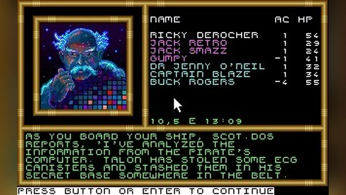 Скриншоты из Buck Rogers: Countdown to Doomsday (1990) / Картинка 56