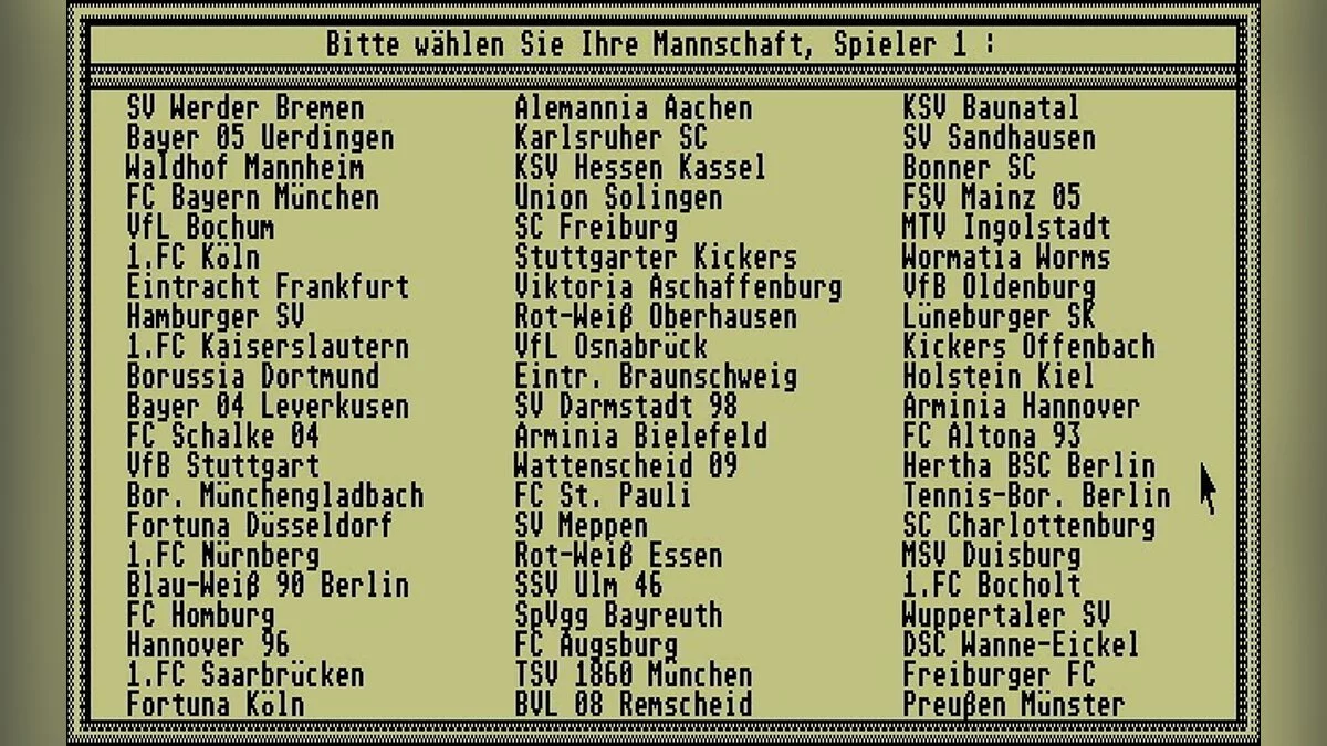 Скриншоты из Bundesliga Manager / Картинка 28