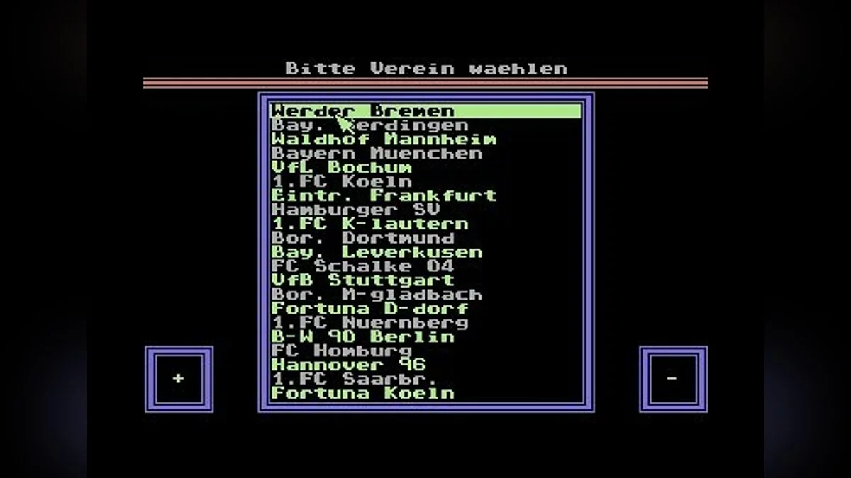 Скриншоты из Bundesliga Manager / Картинка 36