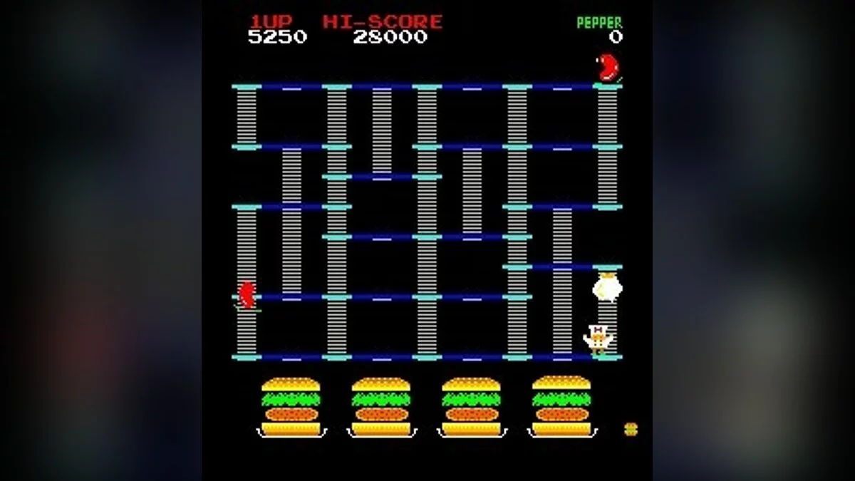 Скриншоты из BurgerTime / Картинка 16