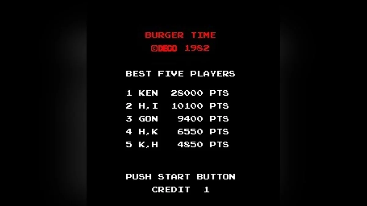Скриншоты из BurgerTime / Картинка 15