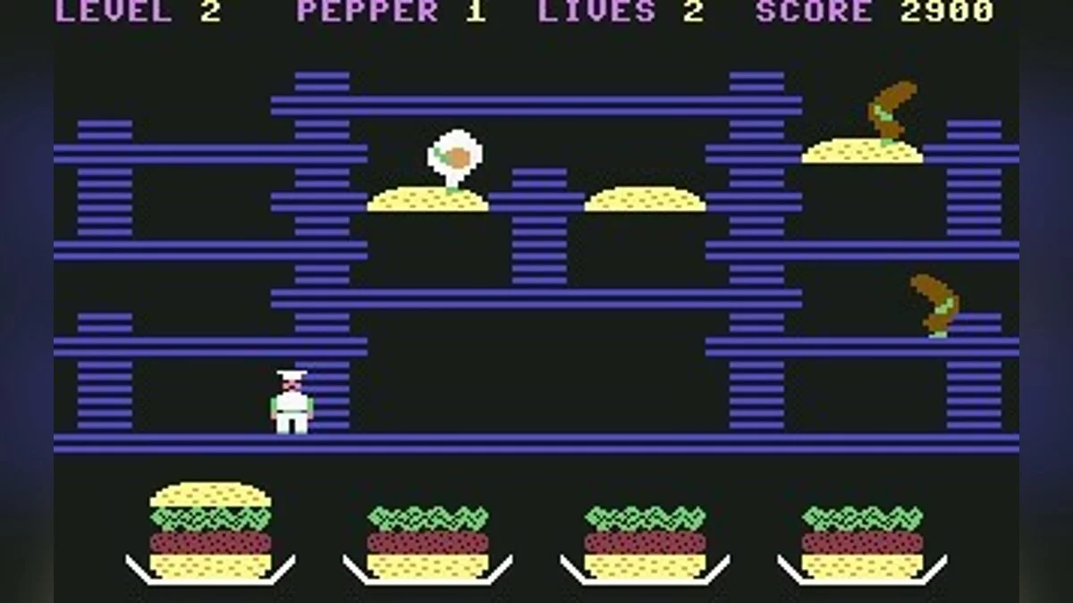 Скриншоты из BurgerTime / Картинка 30