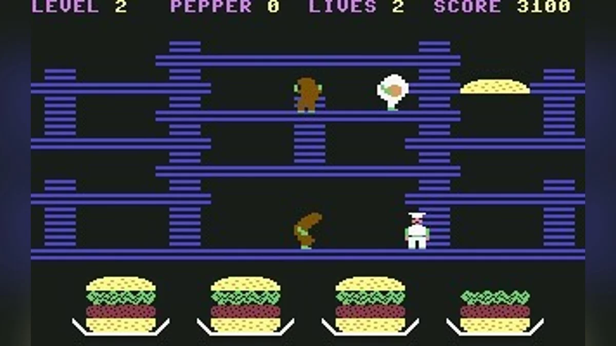 Скриншоты из BurgerTime / Картинка 32
