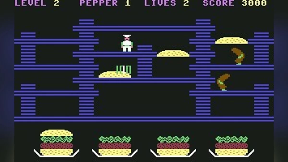 Скриншоты из BurgerTime / Картинка 31