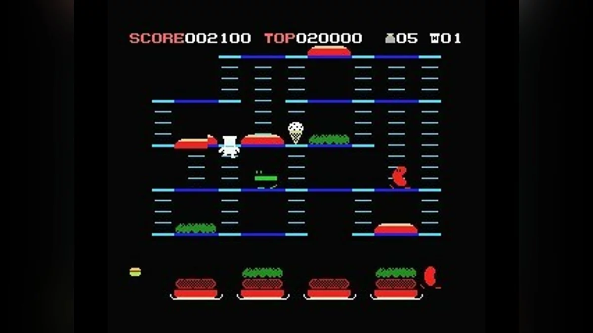 Скриншоты из BurgerTime / Картинка 49