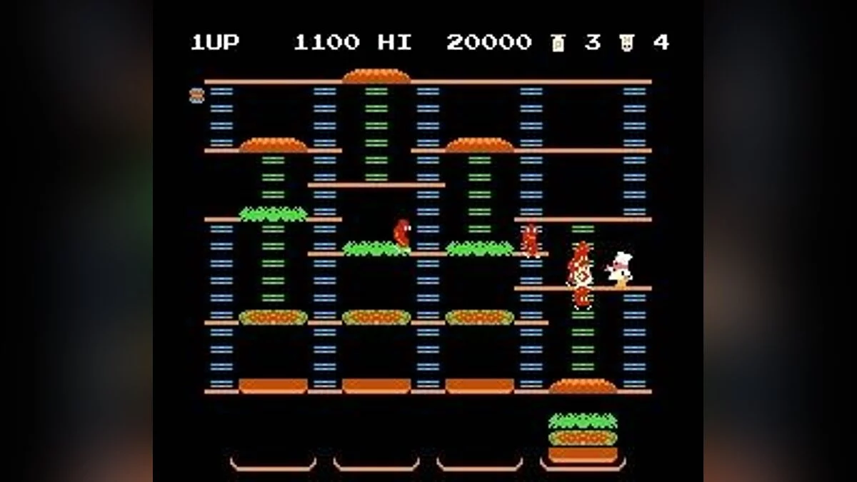 Скриншоты из BurgerTime / Картинка 4