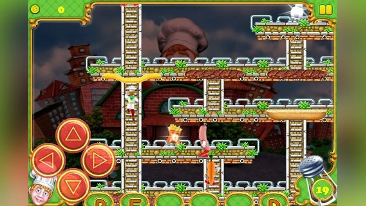 Скриншоты из BurgerTime Deluxe / Картинка 7