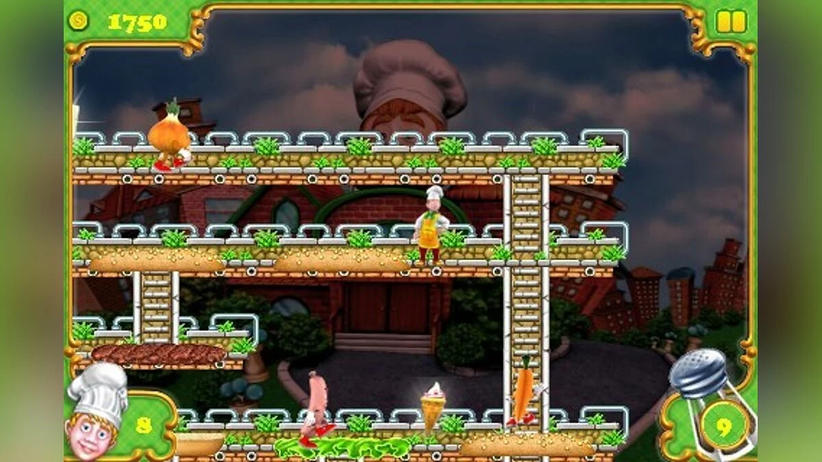Скриншоты из BurgerTime Deluxe / Картинка 9