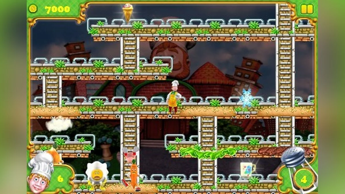 Скриншоты из BurgerTime Deluxe / Картинка 10