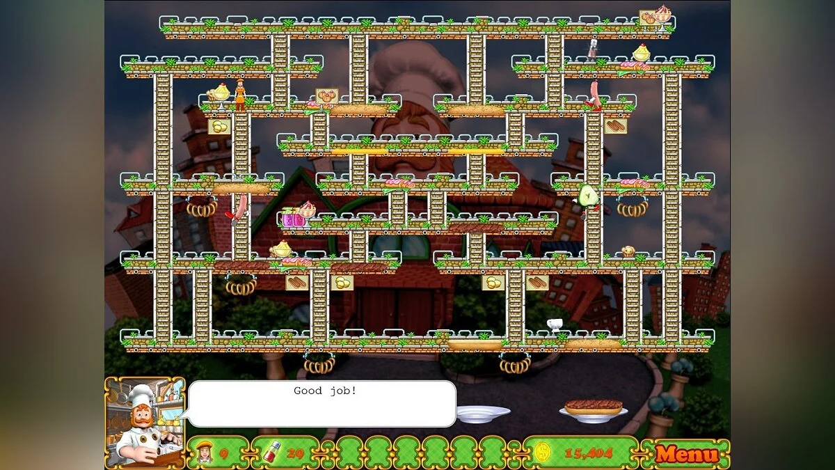 Скриншоты из BurgerTime Deluxe / Картинка 20