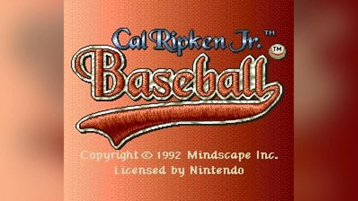 Скриншоты из Cal Ripken Jr. Baseball / Картинка 39