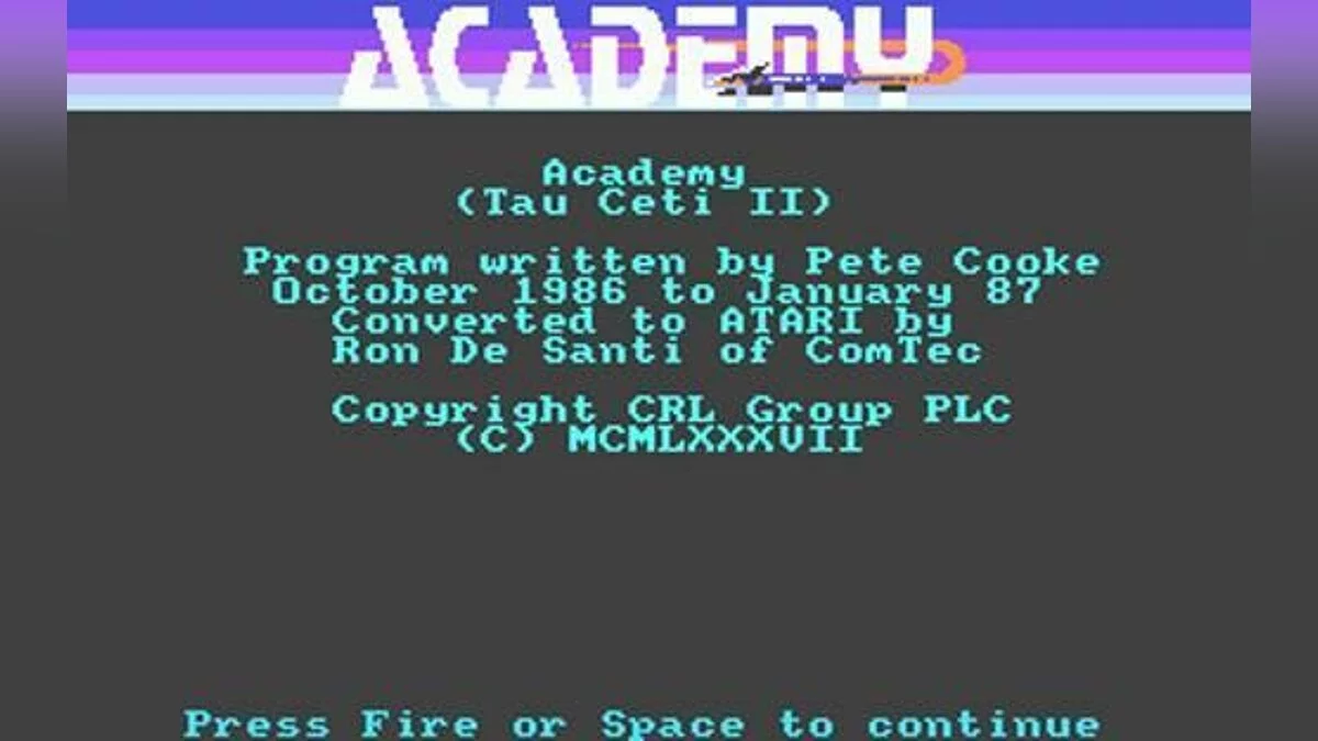 Скриншоты из Academy: Tau Ceti 2 / Картинка 19