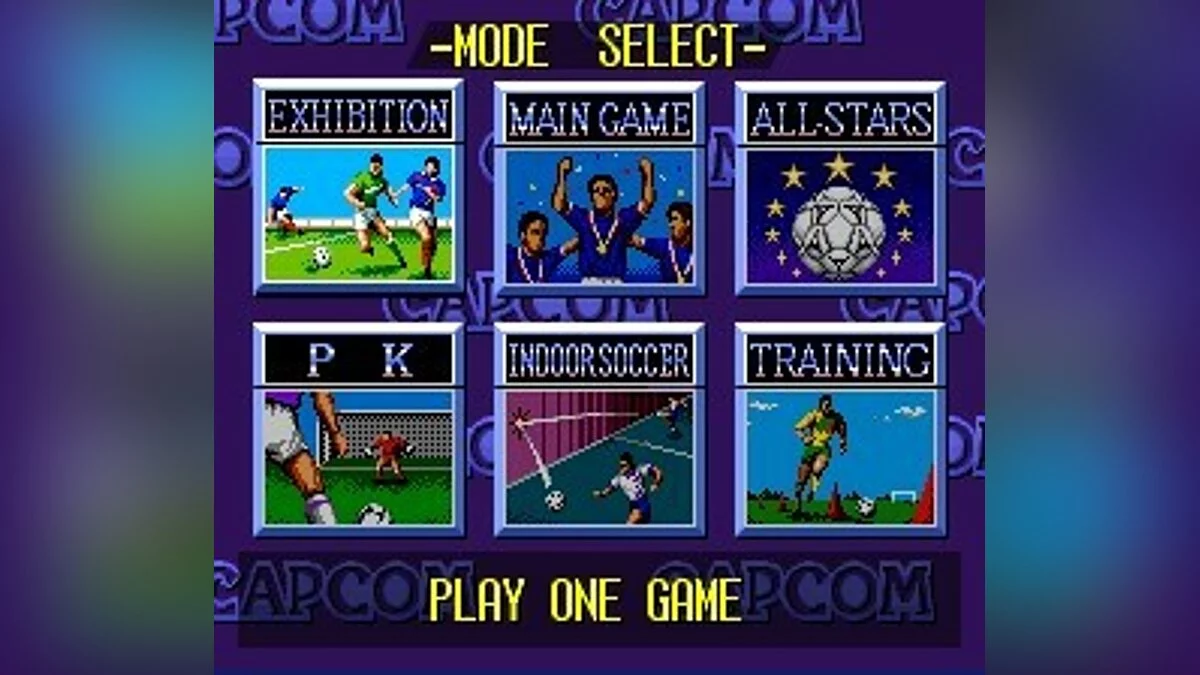 Скриншоты из Capcom's Soccer Shootout / Картинка 4
