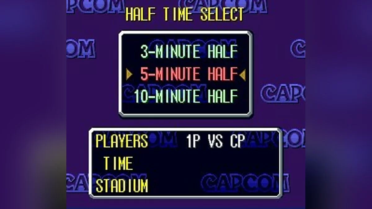 Скриншоты из Capcom's Soccer Shootout / Картинка 6