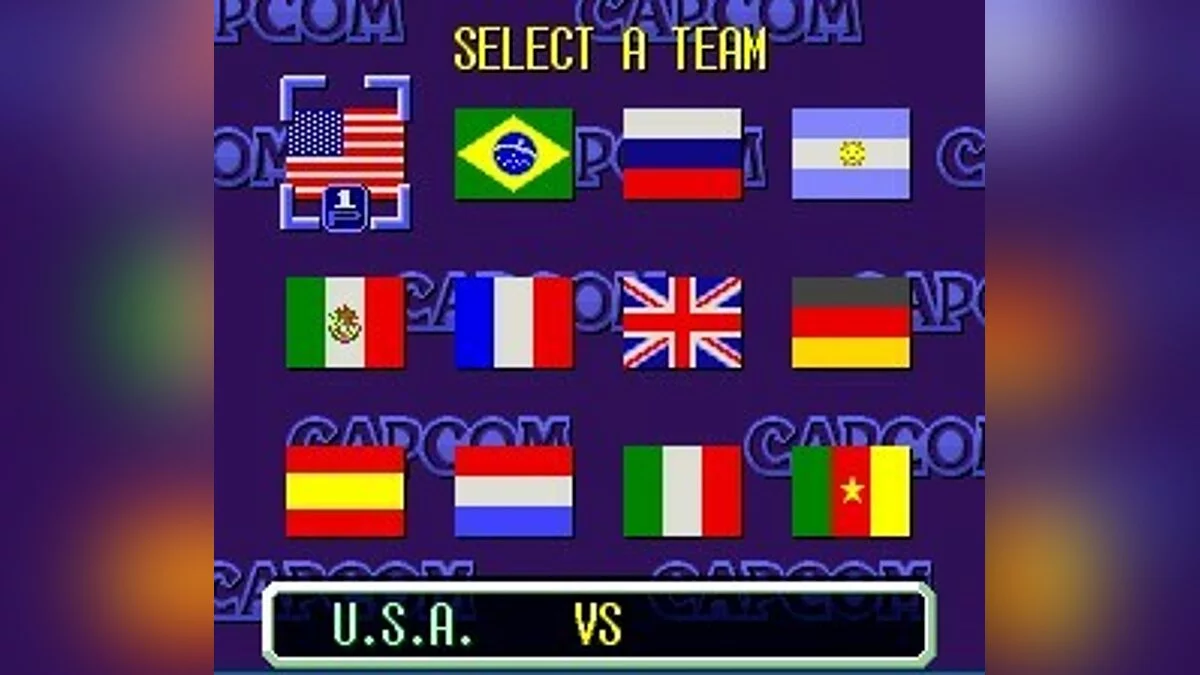 Скриншоты из Capcom's Soccer Shootout / Картинка 7