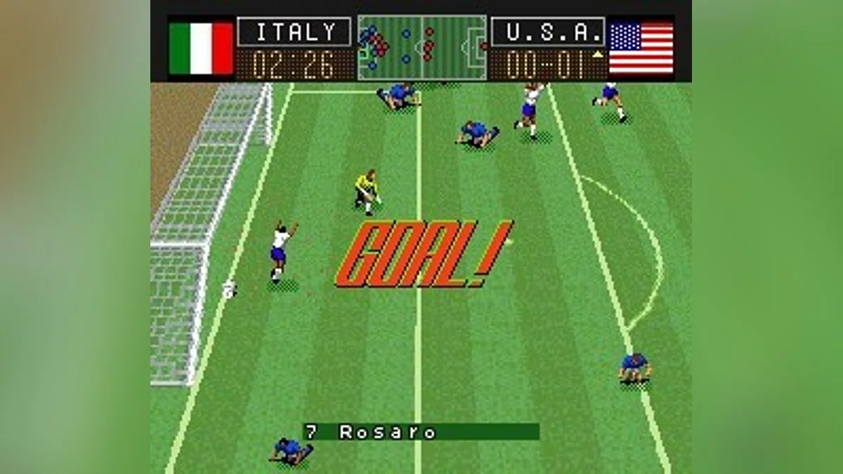 Скриншоты из Capcom's Soccer Shootout / Картинка 15