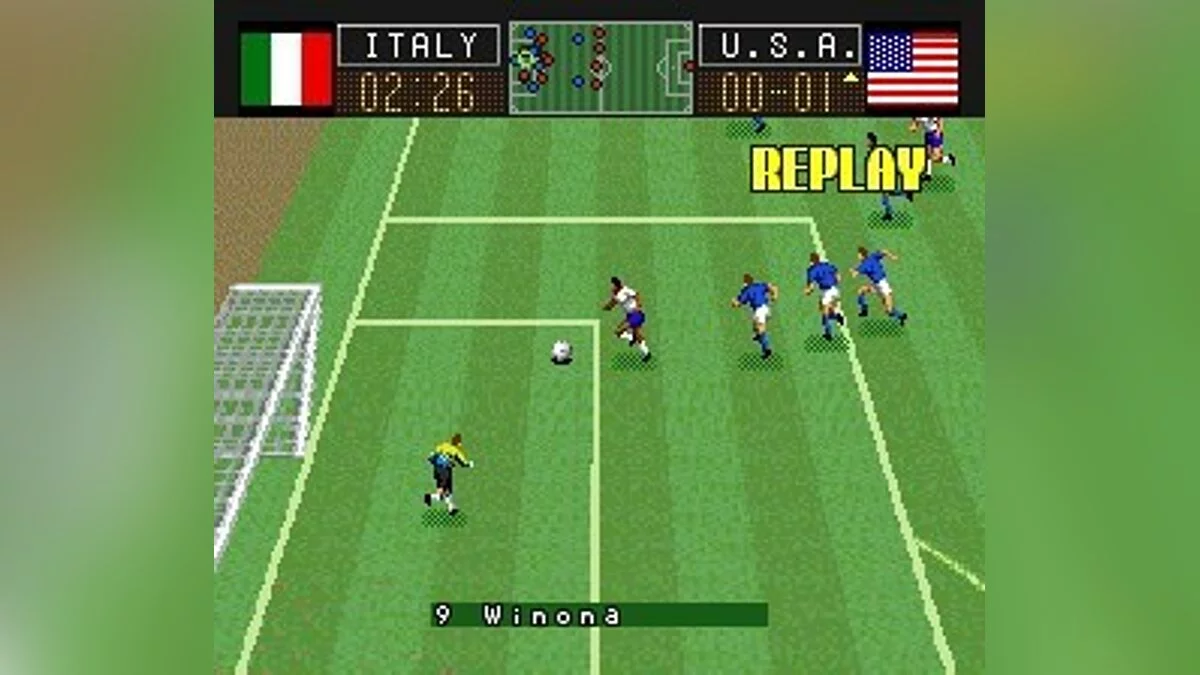 Скриншоты из Capcom's Soccer Shootout / Картинка 16