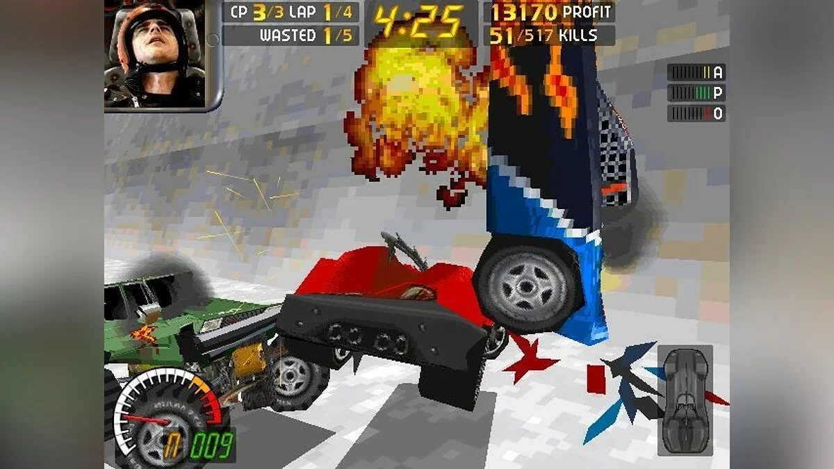 Скриншоты из Carmageddon (1997) / Картинка 115