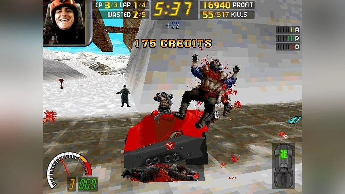 Скриншоты из Carmageddon (1997) / Картинка 116