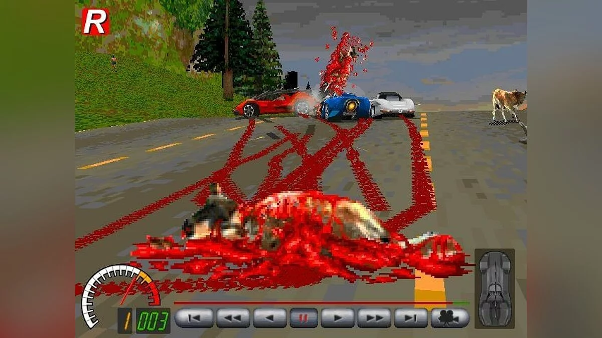 Скриншоты из Carmageddon (1997) / Картинка 118